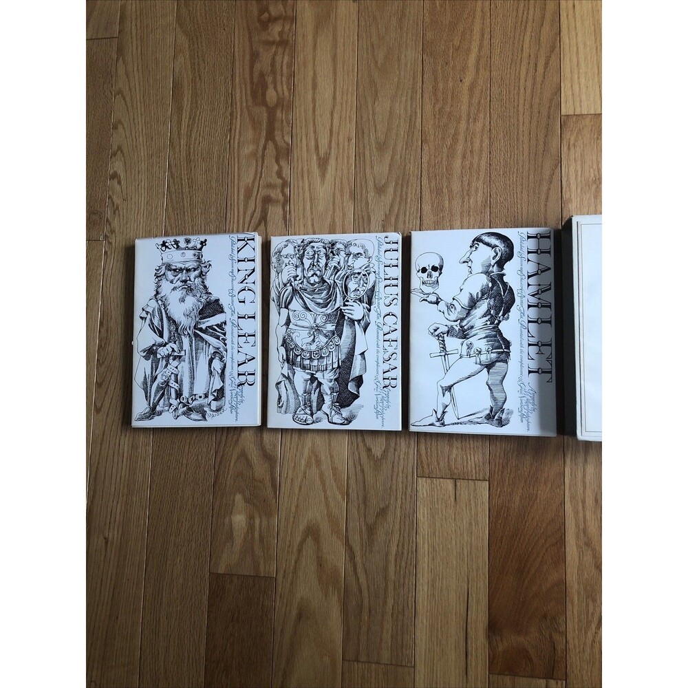 Julius Caesar-Hamlet-King Lear Meet our three Salesmen 3 Book Box Set Paperbacks